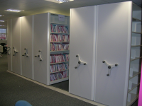 Mobile Office shelving