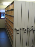 Mobile shelving for Archive storage