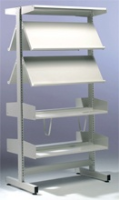 Mobile Shelving for lever arch files