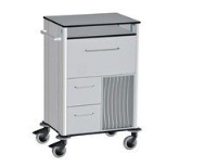 Nursing Trolley with Patient records storage