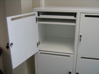 Office hot desking Locker with built in Charger