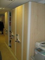Office mobile shelving