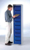 Pigeon Hole Locker with Postal Slots