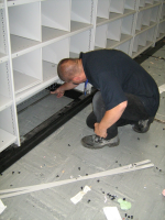 Remove Office Roller Shelving