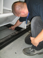 Repairs to Flooded Rolling Shelving