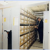 Roller Racking for Archives