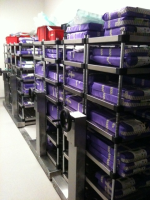 Roller Racking in Sterile Services and Theatre Stores