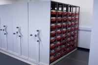 Roller Racking sample storage