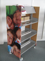 Sales Brochure Display and Storage Unit