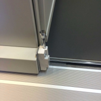 Secure Lock for Mobile Shelving