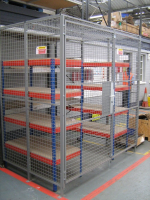 Secure Mesh Storage Cage