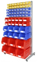 Small parts storage containers (Double sided)