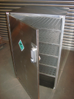 Stainless steel gas cylinder cabinet