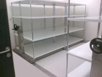 Stainless Steel Mobile Shelving