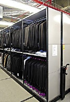 Stock Room Garment Hanging Roller Racking