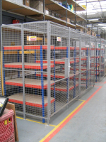 Storage Cage with Racking
