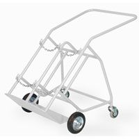 Twin F G Hospital Cylinder Trolley