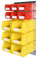 Wall Kit with Storage Bins