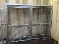 Wall Mounted Cage and Cylinder Rack