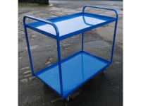 Warehouse Large Two Tier Tray Trolley