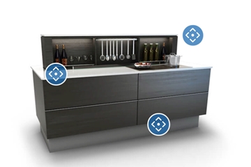 Smart Kitchen Storage Using Actuator Solutions