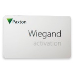 Paxton 125-201 Weigand Activation Card