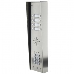 AES PRIME Hooded multiple Apartment 6-10 GSM Door Entry SS