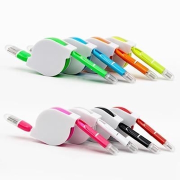 PROMOTIONAL RETRACTABLE USB SYNC & CHARGER CABLE ADAPTER