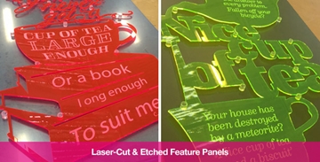 Acrylic Laser Etching Services