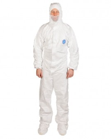 DuPont&trade; Tyvek&copy; Labo Coverall with Feet and Hood