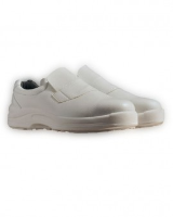 Goliath White Slip-on Safety Shoes