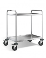 Stainless Steel 2 Tier Clearing Trolley