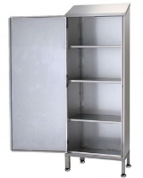 Stainless Steel Storage Cupboard 3 Shelves