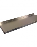 Stainless Steel Wall Mounted Shelving  - 300mm Deep