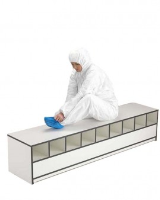 Trespa Toplab Base Step Over Bench - Open 50%