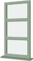 Chartwell Green UPVC Window: Style 13