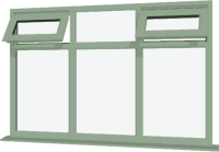 Chartwell Green UPVC Window: Style 82