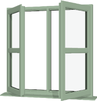 Chartwell Green UPVC Window: Style 144