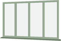 Chartwell Green UPVC Window: Style 38