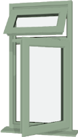 Chartwell Green UPVC Window: Style 12