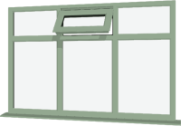 Chartwell Green UPVC Window: Style 78