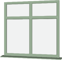 Chartwell Green UPVC Window: Style 37