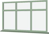 Chartwell Green UPVC Window: Style 49