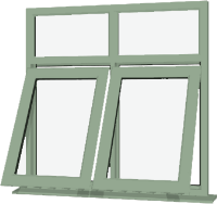 Chartwell Green UPVC Window: Style 84