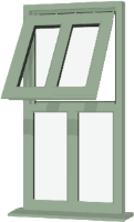 Chartwell Green UPVC Window: Style 146