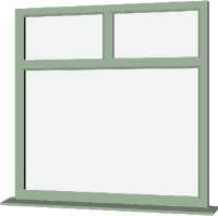 Chartwell Green UPVC Window: Style 77