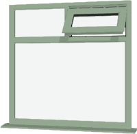Chartwell Green UPVC Window: Style 45