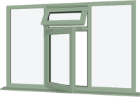 Chartwell Green UPVC Window: Style 48