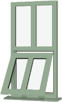 Chartwell Green UPVC Window: Style 145