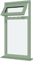 Chartwell Green UPVC Window: Style 6